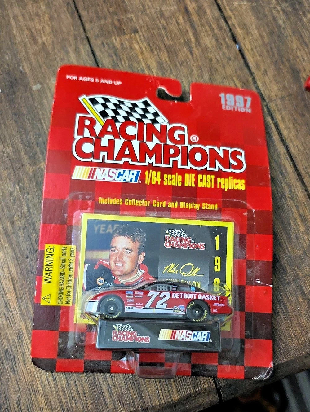 Racing Champions 1997 Mike Dillon #72 Detroit Gasket 1:64 Scale Die Cast Replica